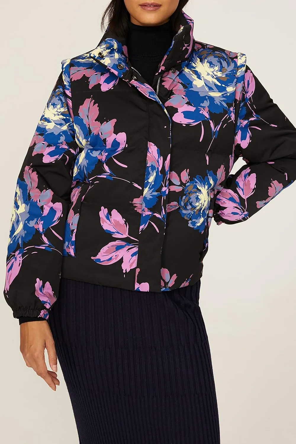 RTR Design Collective Floral Puffer Jacket