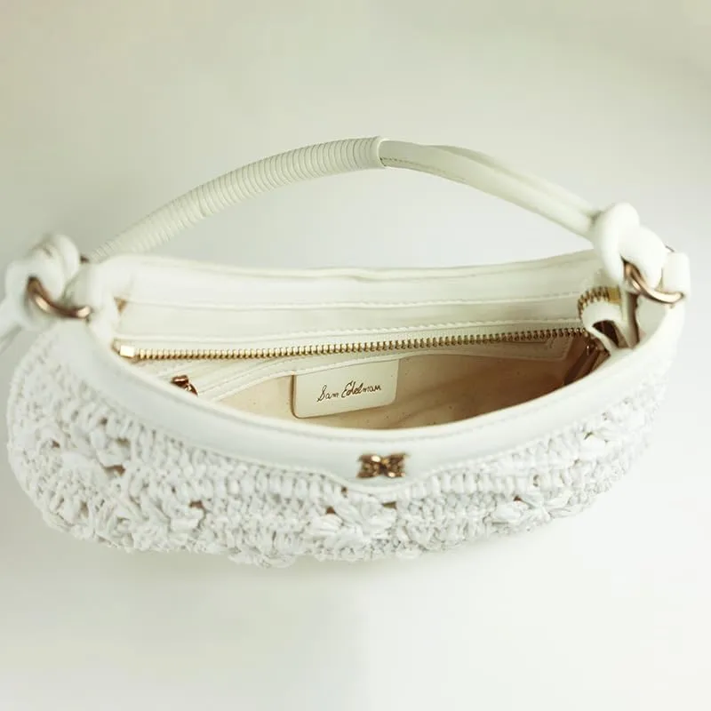 Sam Edelman Layla Floral Raffia Shoulder Bag