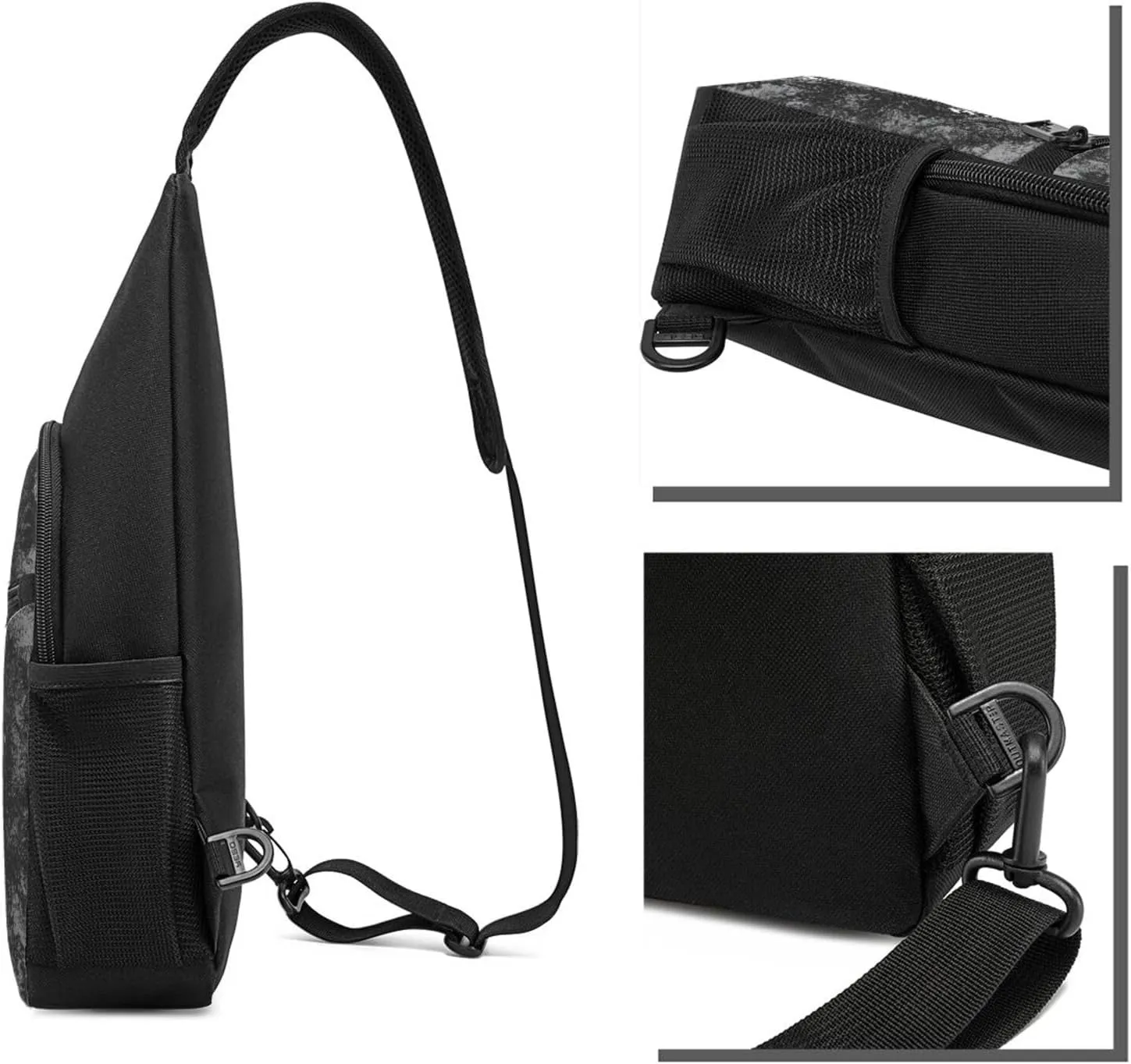 Sasquatch Research Unit Sling Bag Crossbody Backpack Shoulder Casual Daypack Bags for Men Women