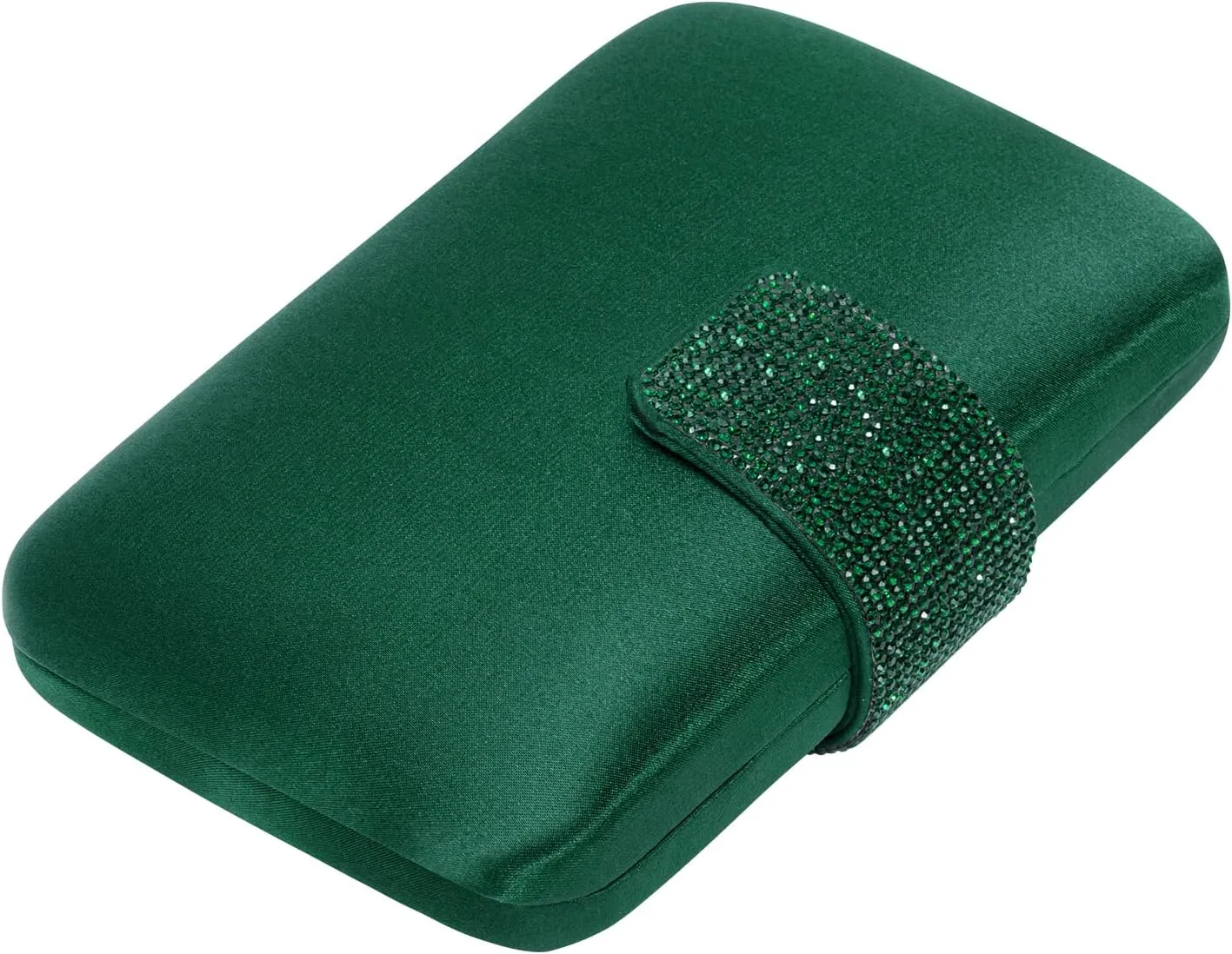 Satin Rhinestones Evening Bags Party Bridal Clutch Purse For Women Prom Clutch