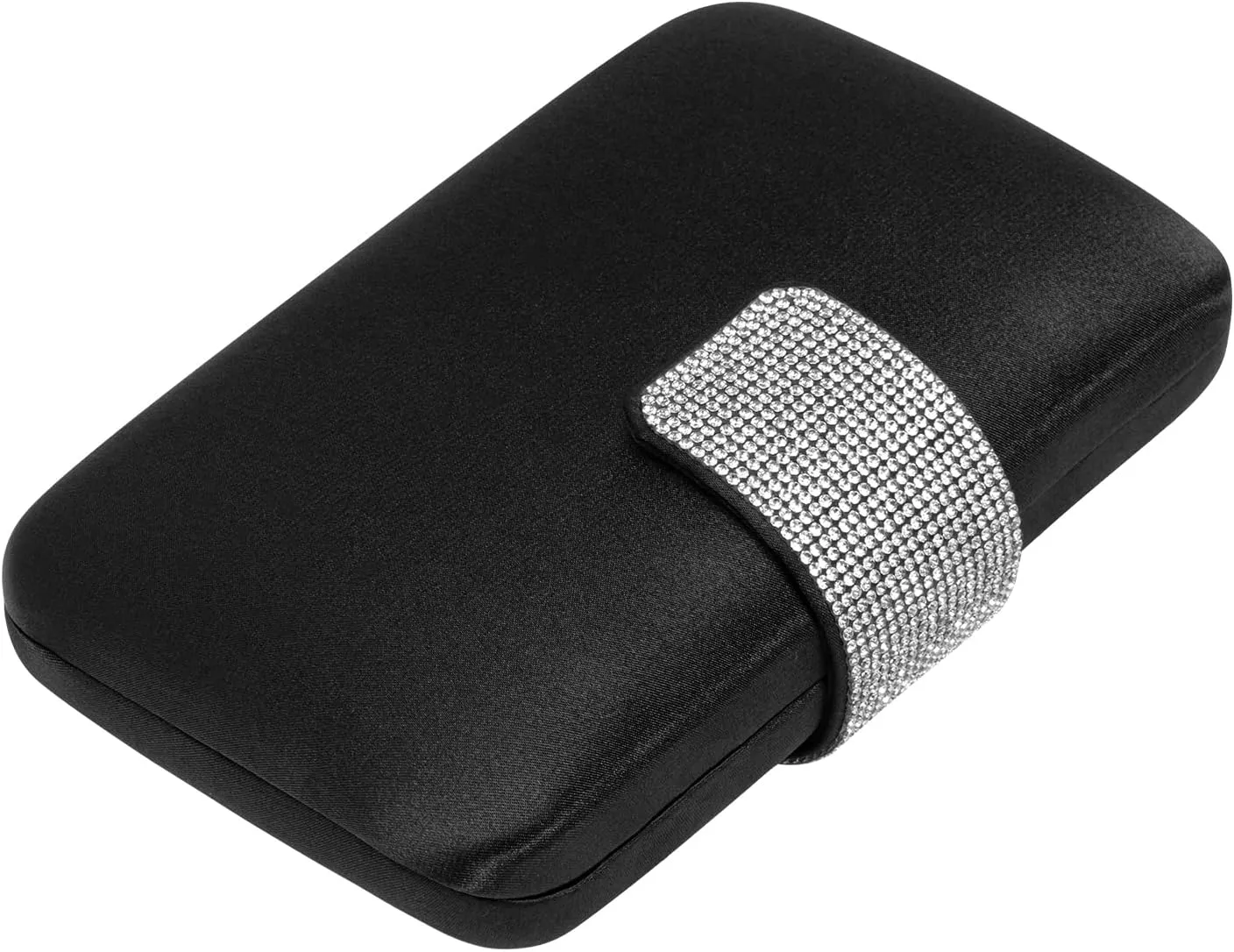 Satin Rhinestones Evening Bags Party Bridal Clutch Purse For Women Prom Clutch
