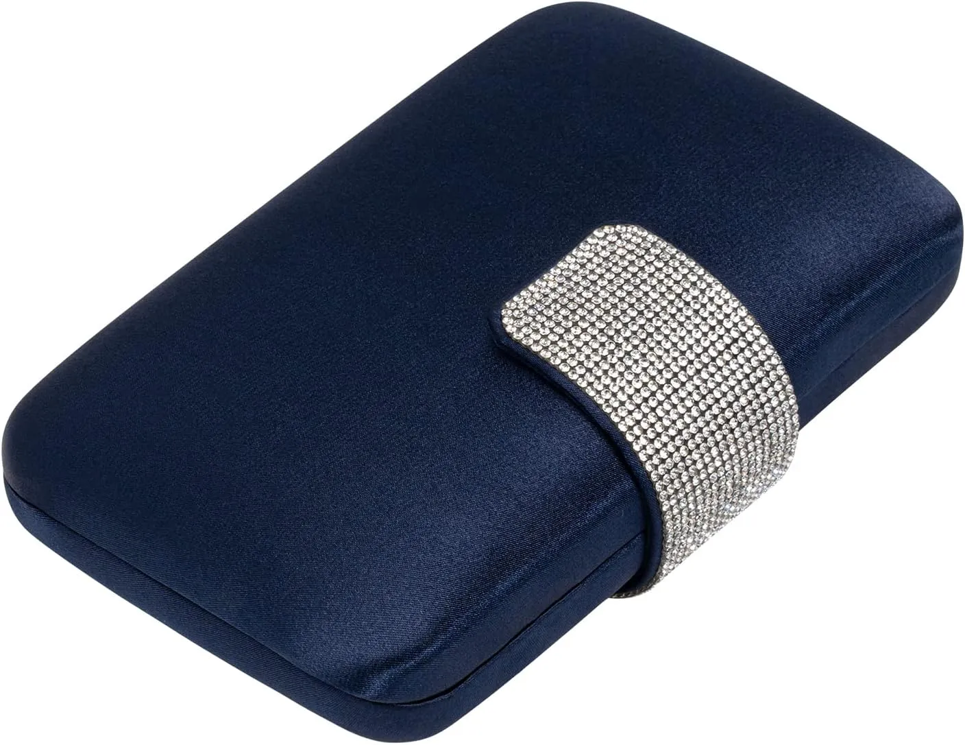 Satin Rhinestones Evening Bags Party Bridal Clutch Purse For Women Prom Clutch