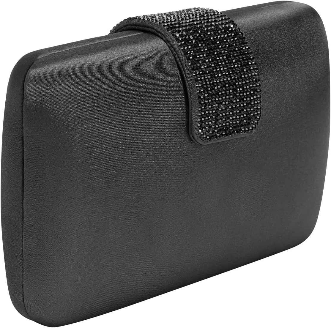 Satin Rhinestones Evening Bags Party Bridal Clutch Purse For Women Prom Clutch