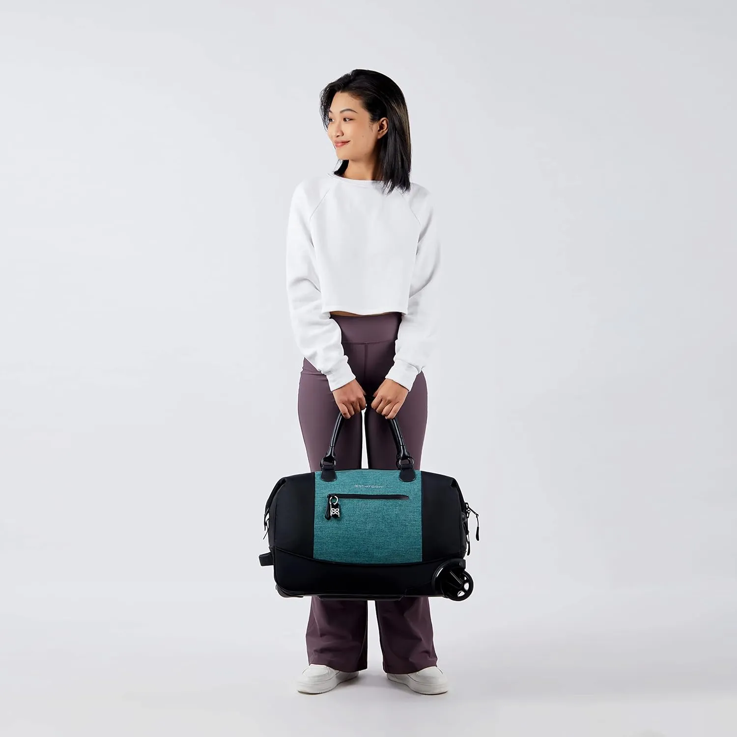 Sherpani Trip, 2 Wheeled Rolling Duffel Bag, Travel Duffel Bags, Duffle Bag, Carry On Luggage for Women