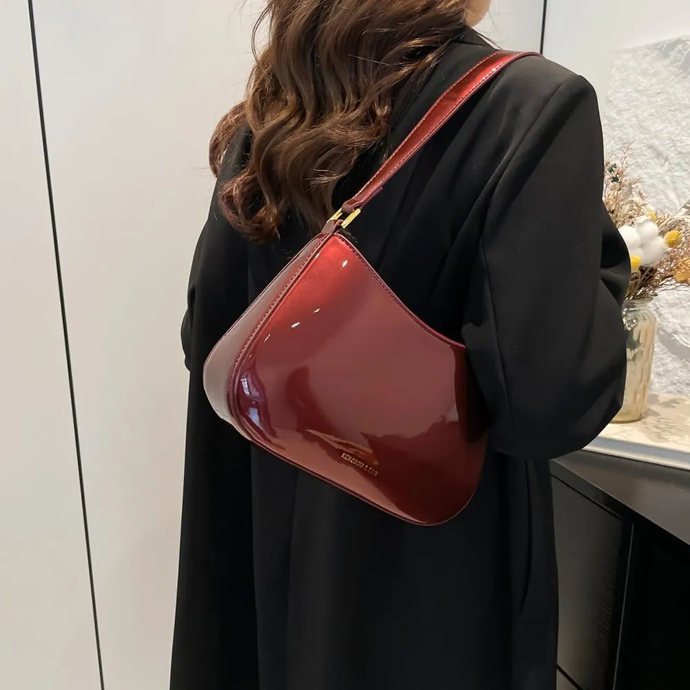 Shoulder Bags for Women Y2k Purses and Handbags Crossbody Bag Trendy Leather Shoulder Purse Small Hobo Tote Bag