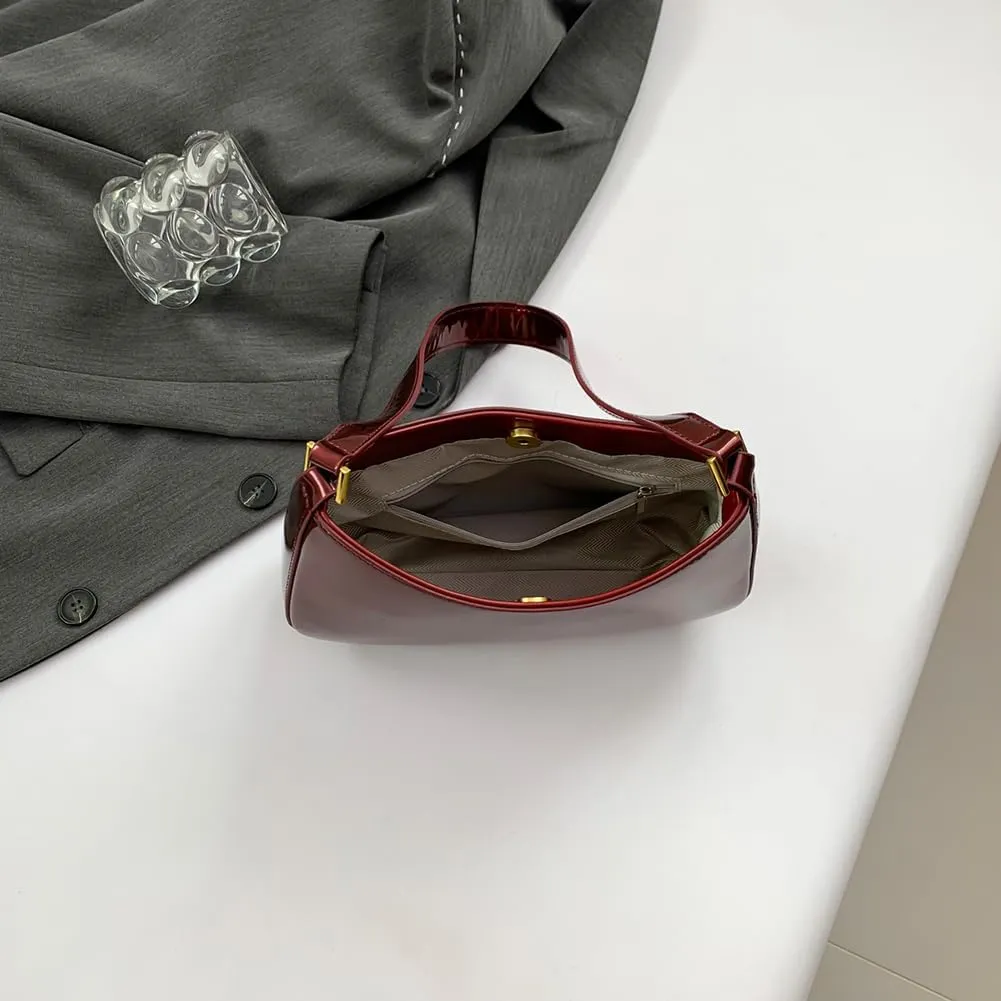 Shoulder Bags for Women Y2k Purses and Handbags Crossbody Bag Trendy Leather Shoulder Purse Small Hobo Tote Bag
