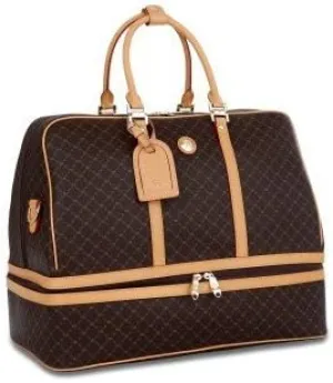 Signature Duffle Dome Traveler by Rioni Designer Handbags & Luggage