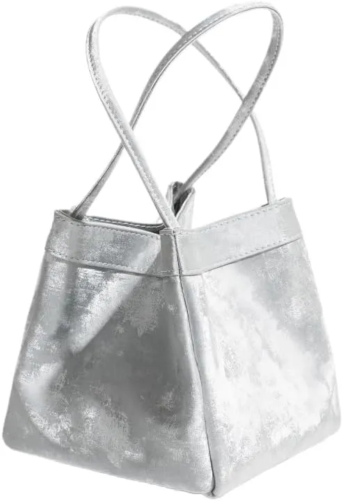 Silk Soft Bucket Bag Neo Chinese Style Handbag Crossbody Satchel Lady Daily Small Shoulder Bag for Women