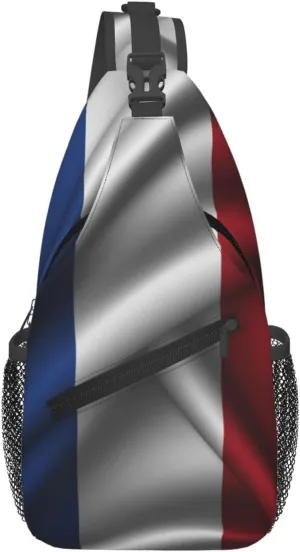 Silk Style Flag Of The Netherlands Crossbody Bags For Women Men Chest Backpack Gym Shoulder Bag Travel Outdoor Sports Casual Crossbody Bags