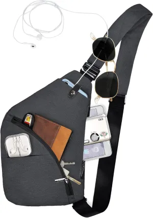 Sling Bag for Men, Crossbody Bag Shoulder Bag for Men Anti-theft Bag for Travel Casual