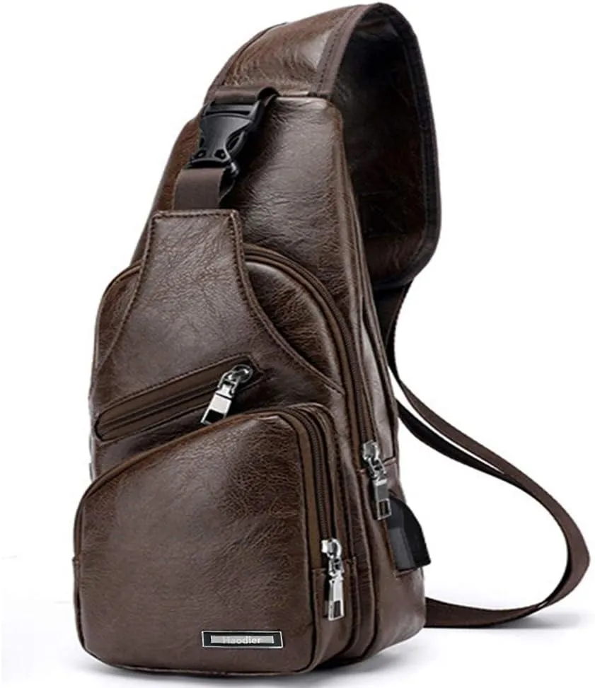 Small Backpack Purses for Women Chest Bags Sling Purses for Travel Shopping Beach Vacation Essentials(Coffee)