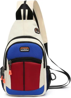 Small Sling Bag Crossbody Backpack for Men Women Sling Backpack Hiking Daypack Multipurpose Cross Body Chest Bag