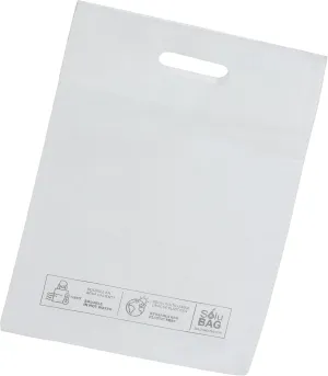 Solubag Die Cut Bag (20 pack) bags; dissolve; eco friendly; water soluble; plastic-free