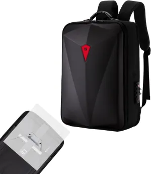 Starlink Mini Case-RV&Outdoor Camping Trip;Travel Case-Lock & Charging Port for Starlink Mini Accessories;Hard Cables, Kickstand, Pipe Adapter, Power Supply Etc-Black