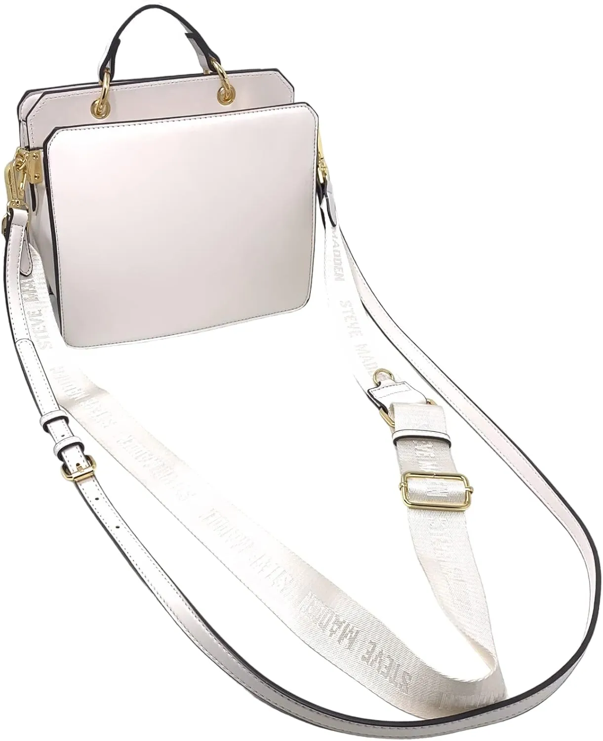 Steve Madden Damen Bevelyn Convertible Crossbody Bag Umhngetasche