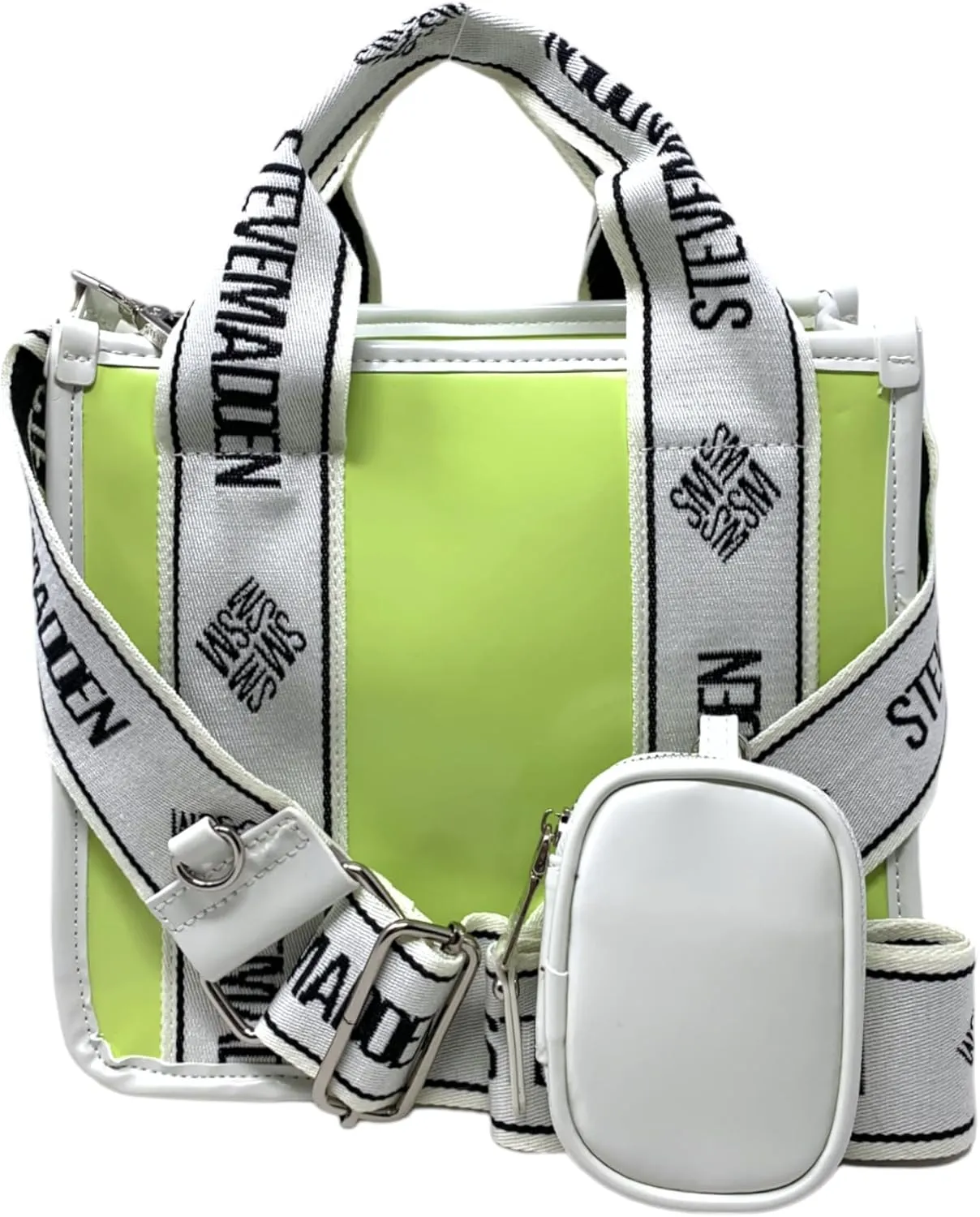 Steve Madden Faux Patent Leather Bwebber Bag
