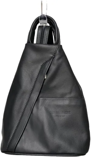 Submedium Leather Backpack Convertible Purse