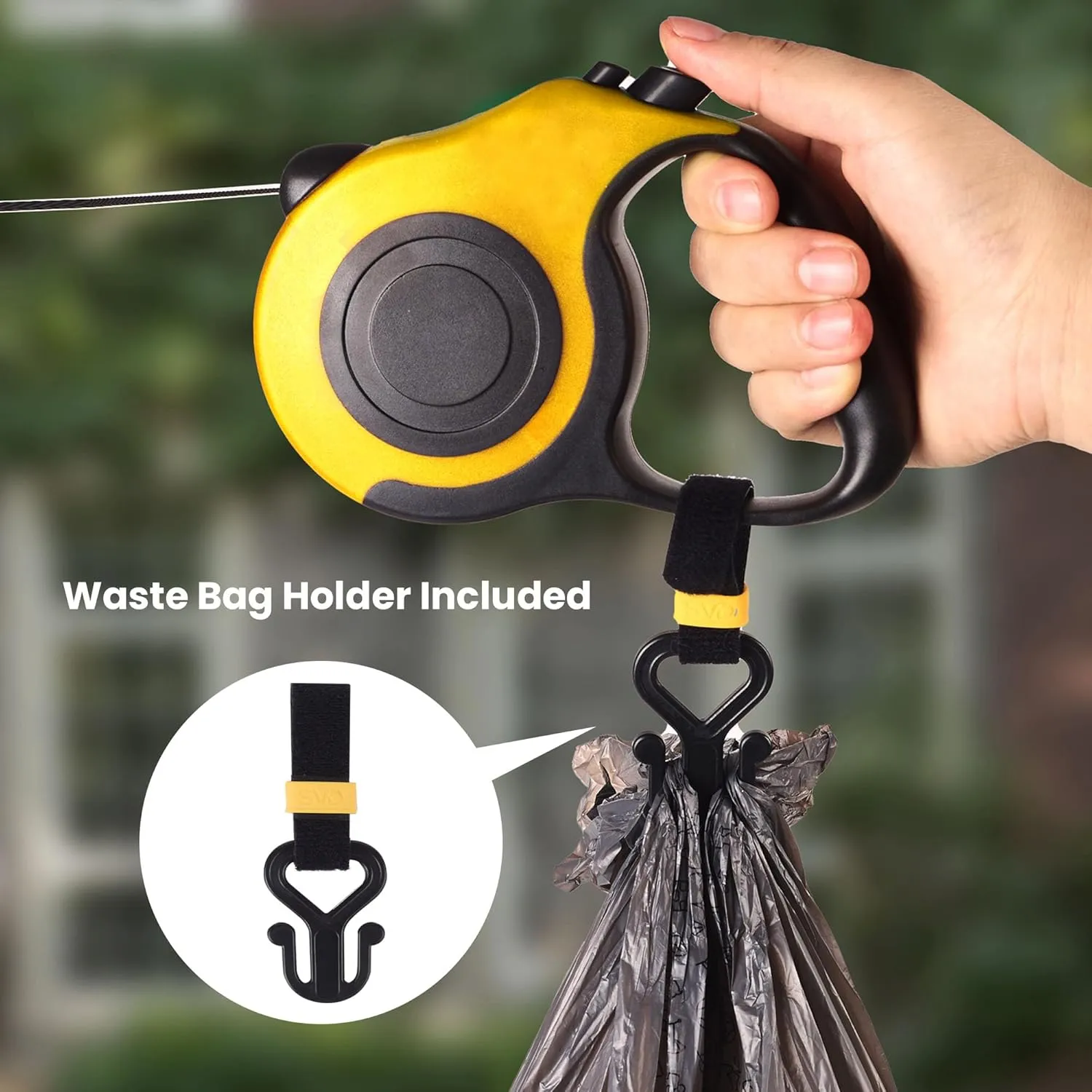 SVD.PET Dog Poop Bags Rolls, 900 Bags with Waste Bag Holder, 100% Leak-Proof, Unscented Dog Bags for Poop, Pet Waste Bag Refill Rolls
