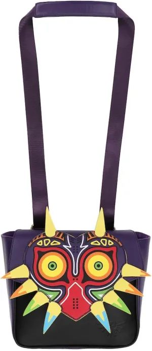 The Legend Of Zelda Majora's Mask Women's Purple Convertible Mini Backpack