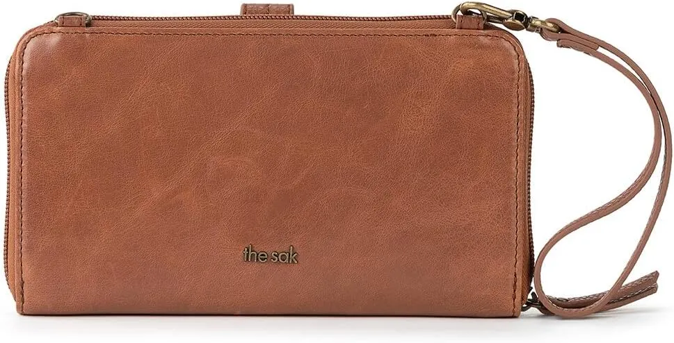 The Sak Iris Smartphone Crossbody Purse - Women's Cellphone Bag & Wallet For Everyday - Convertible Wristlet With Zipper