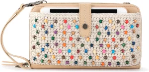 The Sak Iris Smartphone Crossbody Purse - Women's Cellphone Bag & Wallet For Everyday - Convertible Wristlet With Zipper