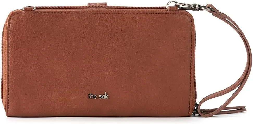 The Sak Iris Smartphone Crossbody Purse - Women's Cellphone Bag & Wallet For Everyday - Convertible Wristlet With Zipper