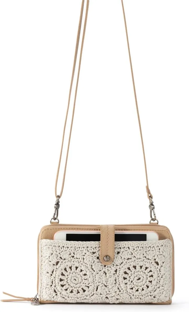 The Sak Iris Smartphone Crossbody Purse - Women's Cellphone Bag & Wallet For Everyday - Convertible Wristlet With Zipper