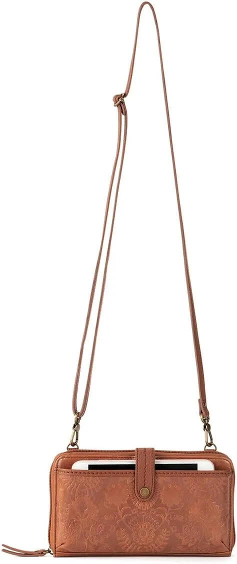 The Sak Iris Smartphone Crossbody Purse - Women's Cellphone Bag & Wallet For Everyday - Convertible Wristlet With Zipper