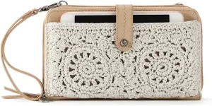 The Sak Iris Smartphone Crossbody Purse - Women's Cellphone Bag & Wallet For Everyday - Convertible Wristlet With Zipper