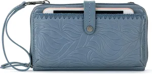 The Sak Iris Smartphone Crossbody Purse - Women's Cellphone Bag & Wallet For Everyday - Convertible Wristlet With Zipper