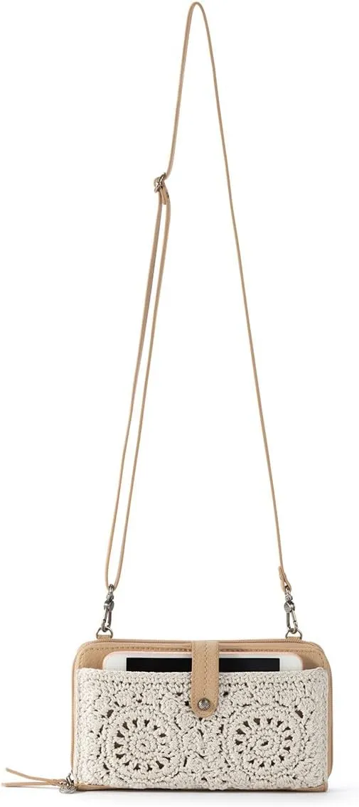 The Sak Iris Smartphone Crossbody Purse - Women's Cellphone Bag & Wallet For Everyday - Convertible Wristlet With Zipper