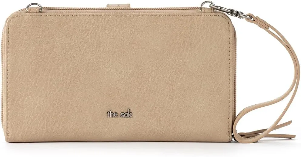 The Sak Iris Smartphone Crossbody Purse - Women's Cellphone Bag & Wallet For Everyday - Convertible Wristlet With Zipper
