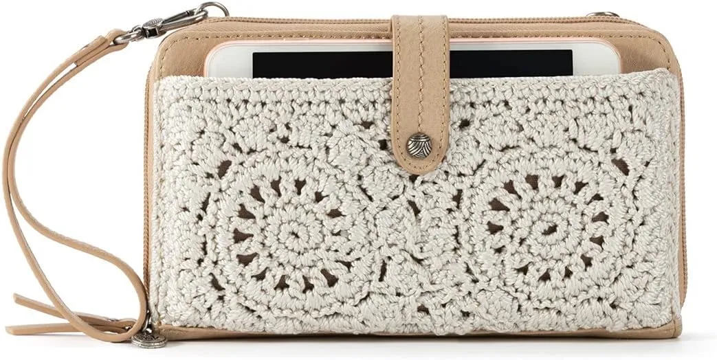The Sak Iris Smartphone Crossbody Purse - Women's Cellphone Bag & Wallet For Everyday - Convertible Wristlet With Zipper