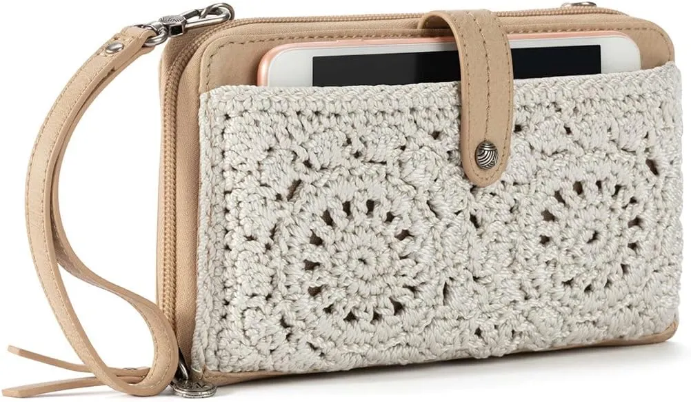 The Sak Iris Smartphone Crossbody Purse - Women's Cellphone Bag & Wallet For Everyday - Convertible Wristlet With Zipper