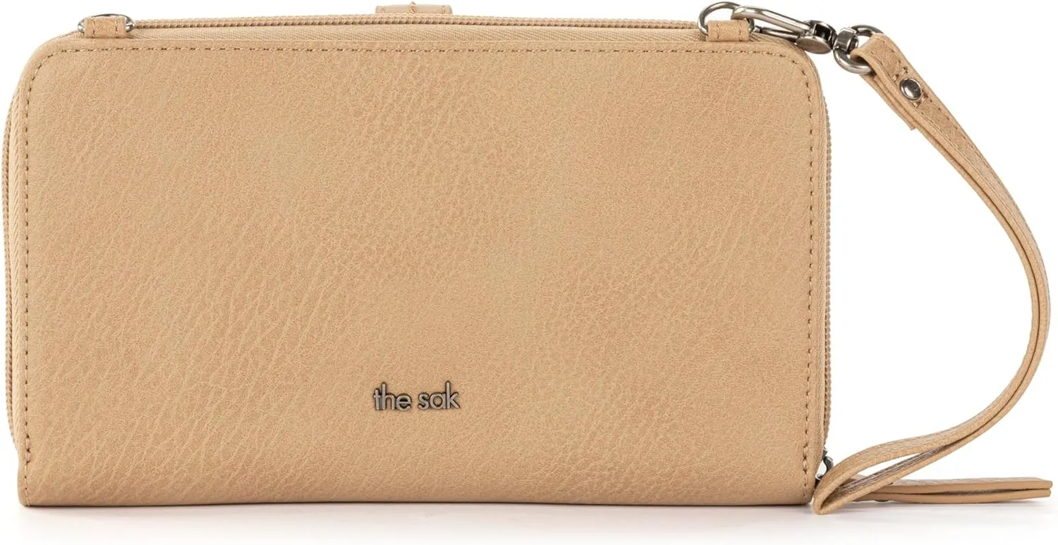 The Sak Iris Smartphone Crossbody Purse - Women's Cellphone Bag & Wallet For Everyday - Convertible Wristlet With Zipper
