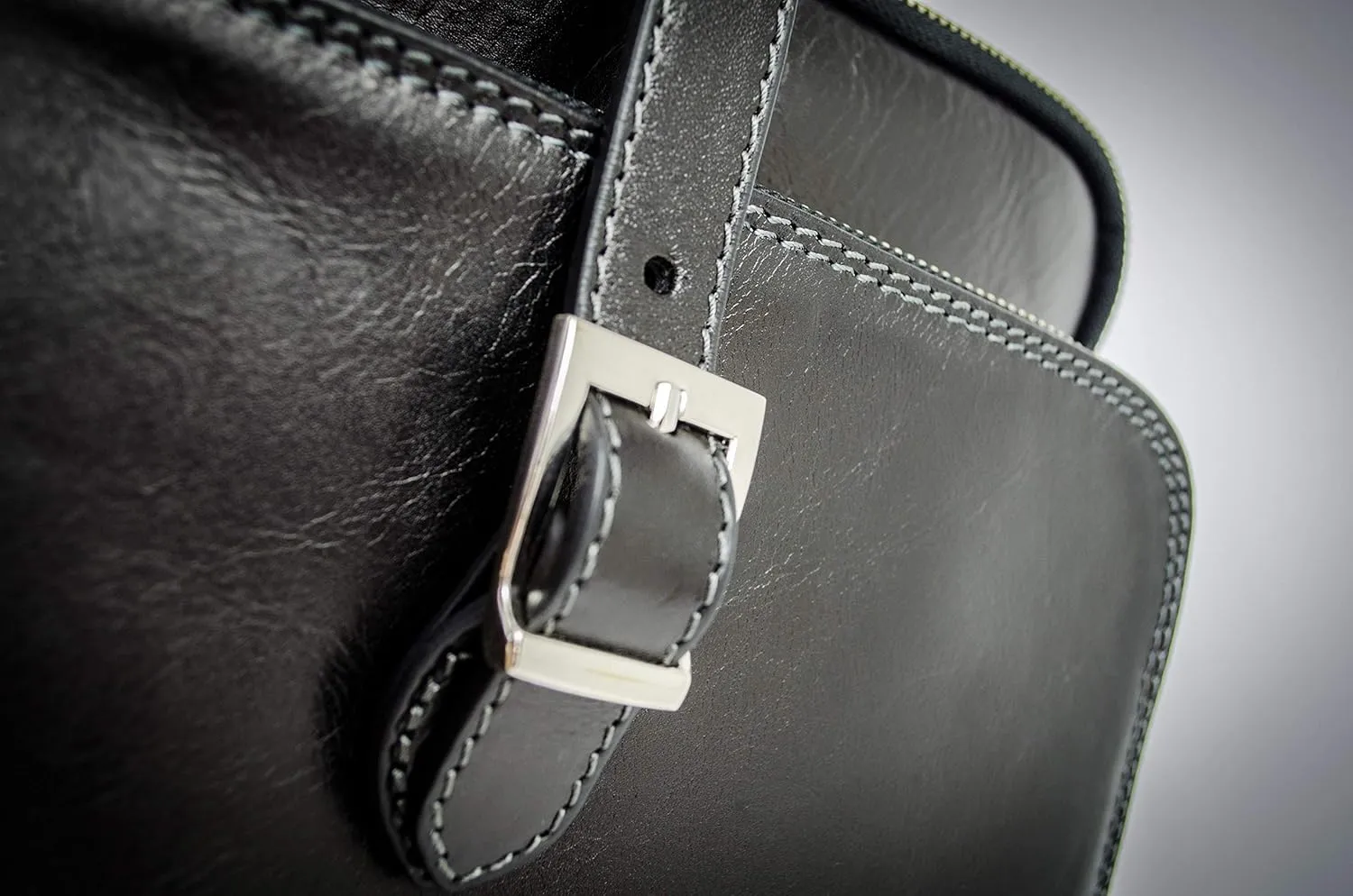 Time Resistance Leather Backpack Convertible to Shoulder Bag - Handmade For Laptops up to 12 Inches Daybag Rucksack