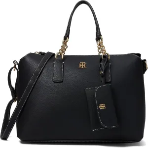 Tommy Hilfiger Brielle Ii Convertible Tz Satchel W/Hangoff