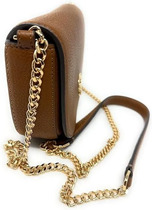 Tory Burch Women Chelsea Pebbled Leather Crossbody Shoulder bag