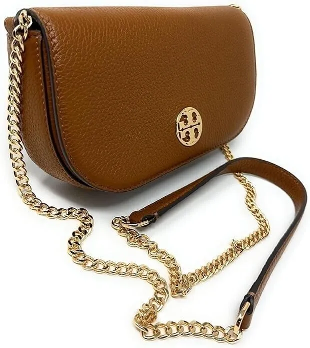 Tory Burch Women Chelsea Pebbled Leather Crossbody Shoulder bag