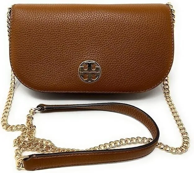 Tory Burch Women Chelsea Pebbled Leather Crossbody Shoulder bag