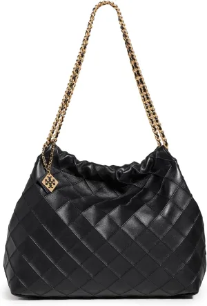 Tory Burch Women's Fleming Soft Drawstring Hobo Bag