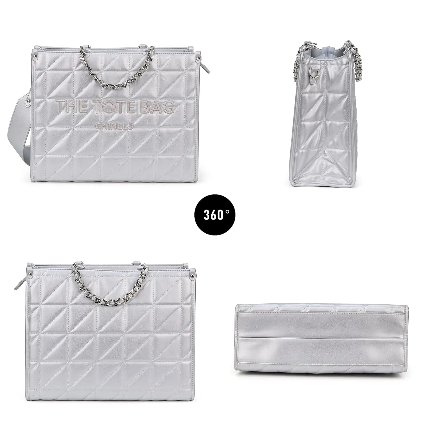 Tote Bag for Women, Top Handle Stachel Purse and Handbags with Shoulder Strap