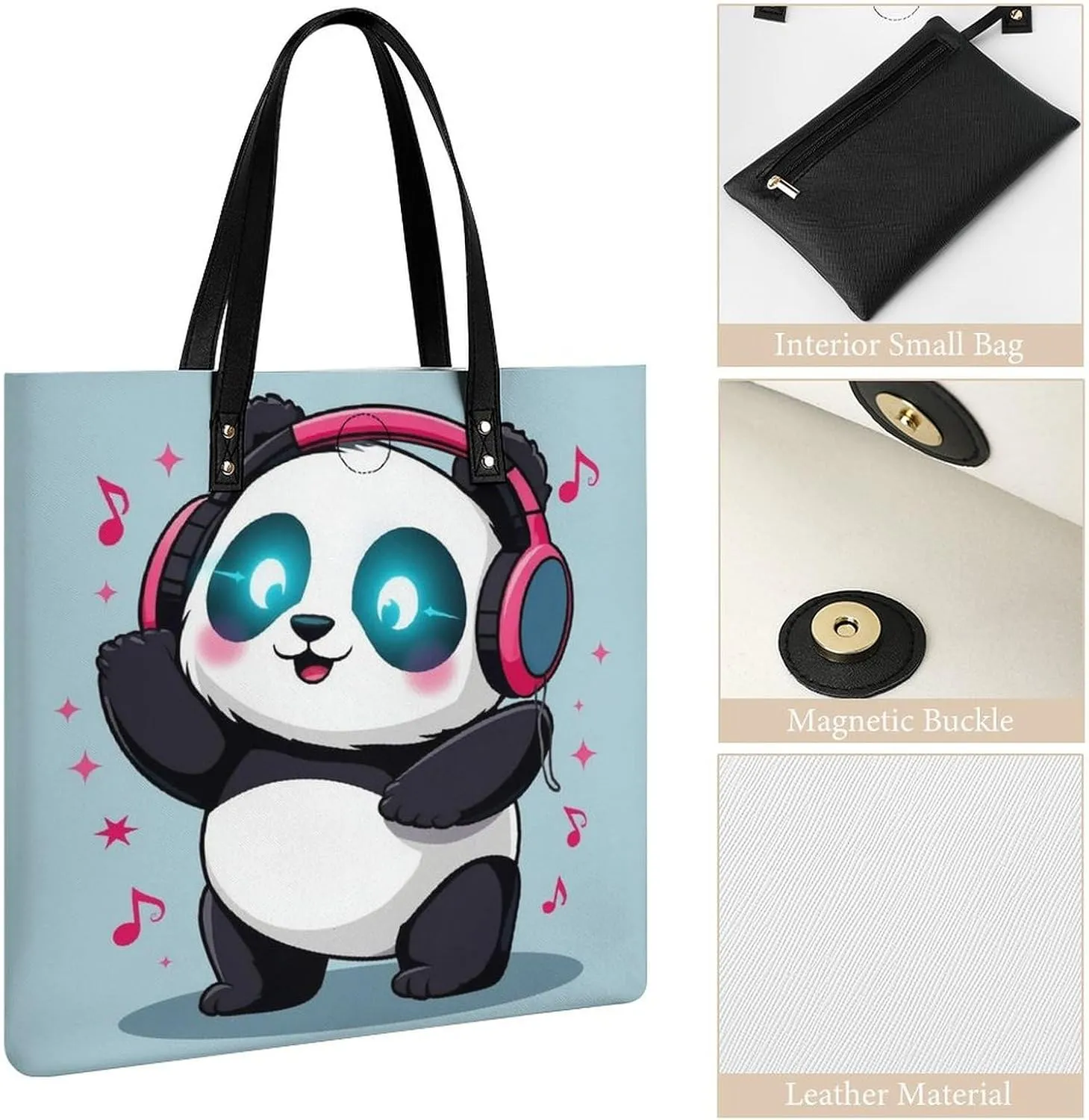 Tote Bags Pu Leather Purses and Handbags for Women Ladies Shoulder Bags