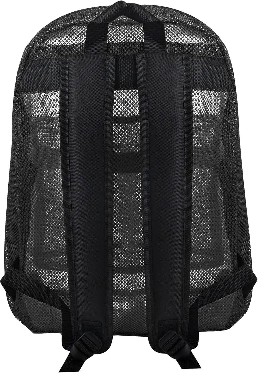 Transparent Mesh Backpacks for School Kids, Beach, Travel - Mesh See Through Backpack with Padded Straps Large