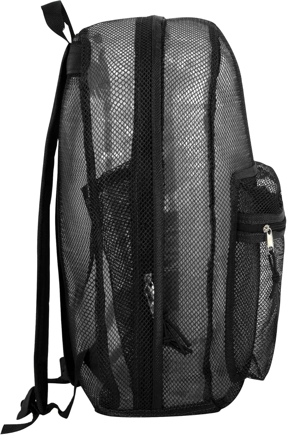 Transparent Mesh Backpacks for School Kids, Beach, Travel - Mesh See Through Backpack with Padded Straps Large