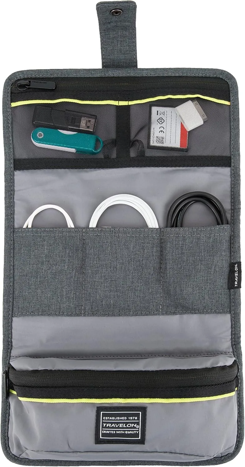 Travelon Urban Deluxe Tech Organizer - Slate