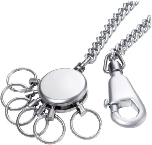 Troika Patent Quick-release Keychain with Belt Loop Chain