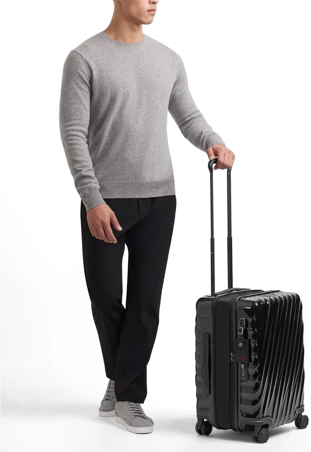 TUMI - 19 Degree International Expandable 4 Wheeled Carry-On - Hard Shell Suitcase - 21.8" X 14.0" X 9.0" - Lavender