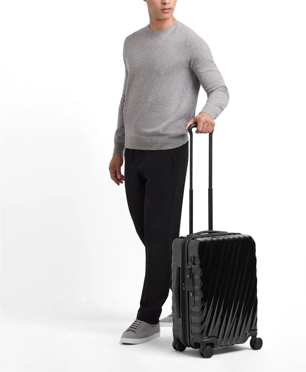 TUMI - 19 Degree International Expandable 4 Wheeled Carry-On - Hard Shell Suitcase - 21.8" X 14.0" X 9.0" - Lavender