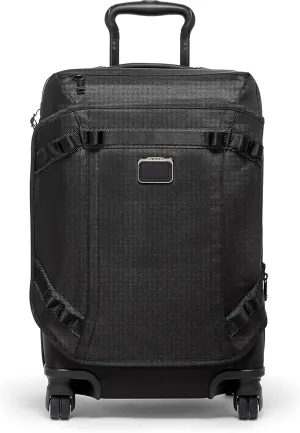 TUMI - Alpha Bravo International Front Lid Expandable 4 Wheeled Carry-On - International Travel Luggage - 21.8" X 14" X 9" - Black